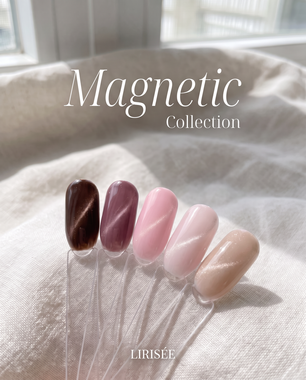 Collection vernis gel cat eye magnétique LIRISÉE